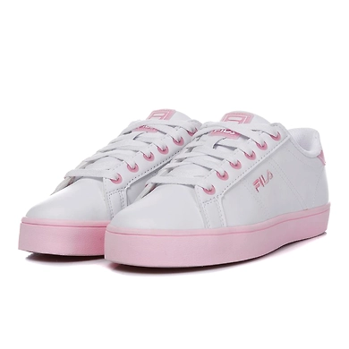 FILA Court Deluxe White Womens Lifestyle Shoes (IN-39193)-5.5-White-2