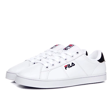 FILA Court Deluxe White Womens Lifestyle Shoes (IN-81363)-White-2.5-2