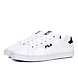 FILA Court Deluxe White Womens Lifestyle Shoes (IN-81363)-3.5-White-2-sm