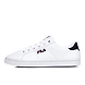 FILA Court Deluxe White Womens Lifestyle Shoes (IN-81363)-IN-81363-5-sm