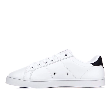FILA Court Deluxe White Womens Lifestyle Shoes (IN-81363)-5.5-White-1