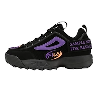 FILA Disruptor 2 Patches Black Womens Sneakers (IN-72712)