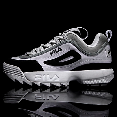 FILA Disruptor 2 Washing White Womens Dad Shoes (IN-90896)-4-White-1