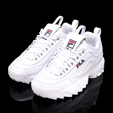 FILA Disruptor 2 White Womens Sneakers (IN-83662)-IN-83662-4