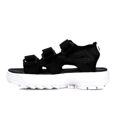 FILA Disruptor SD Black Womens Sandals (IN-35196)-5.5-Black-1