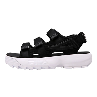 FILA Disruptor SD Black Womens Sandals (IN-63481)-6-Black-1
