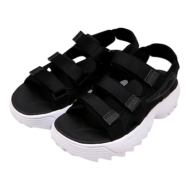 FILA Disruptor SD Black Womens Sandals (IN-63481)-6.5-Black-2