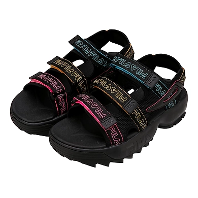 FILA Disruptor SD Pipe Black Womens Sandals (IN-77115)-5-Black-2