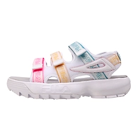 FILA Disruptor SD Pipe White Womens Sandals (IN-90518)-2.5-White