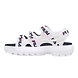 FILA Disruptor SD Tapey Tape White Womens Sandals (IN-39697)-White-2.5-1-sm