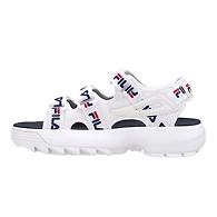 FILA Disruptor SD Tapey Tape White Womens Sandals (IN-39697)-White-2.5