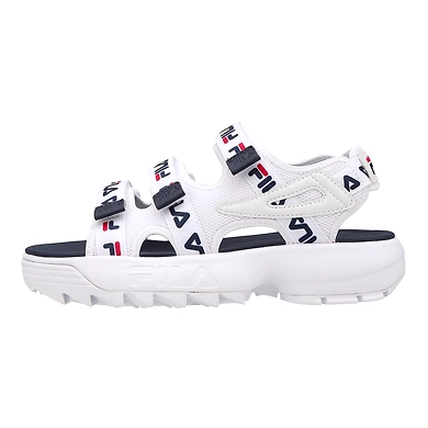 FILA Disruptor SD Tapey Tape White Womens Sandals (IN-39697)-IN-39697-4