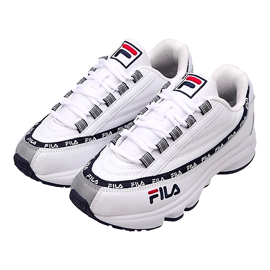FILA Draftere 98 White Womens Trainers (IN-74108)-White-2.5-2