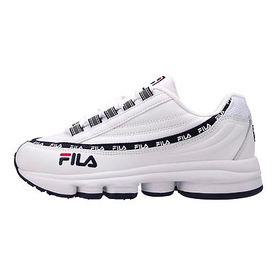FILA Draftere 98 White Womens Trainers (IN-74108)-3-White-1