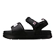 FILA Drifter Jacked Up SD Black Womens Sandals (IN-52545)-4-Black-1-sm