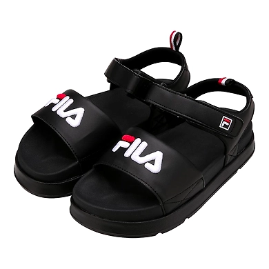 FILA Drifter Jacked Up SD Black Womens Sandals (IN-52545)-4-Black-2