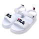 FILA Drifter Jacked Up SD White Womens Sandals (IN-57122)-4-White-2-sm