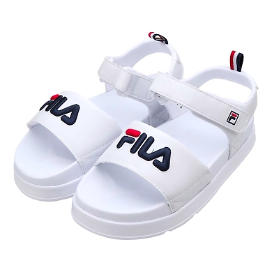 FILA Drifter Jacked Up SD White Womens Sandals (IN-57122)-4.5-White-2