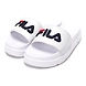 FILA Drifter Jacked Up White Womens Slippers (IN-93255)-3-White-1-sm