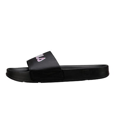 FILA Drifter Prism Black Womens Slippers (IN-43401)-3.5-Black-1