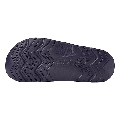 FILA Drifter Stripes Navy Womens Slippers (IN-50964)-4-Navy-2