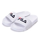 FILA Drifter Stripes White Womens Slippers (IN-34324)-4.5-White-1-sm