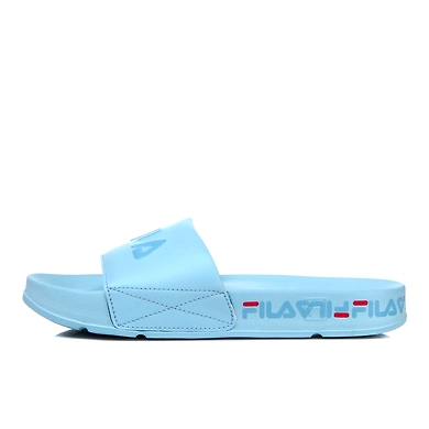 FILA Drifter Tapey Tape Blue Womens Slippers (IN-28075)-3.5-Blue-1