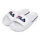 FILA Drifter Tapey Tape White Womens Slippers (IN-31878)-IN-31878-5-5-sm