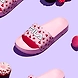 FILA Drifter V-DAY Pink Womens Slippers (IN-16147)-IN-16147-4-sm