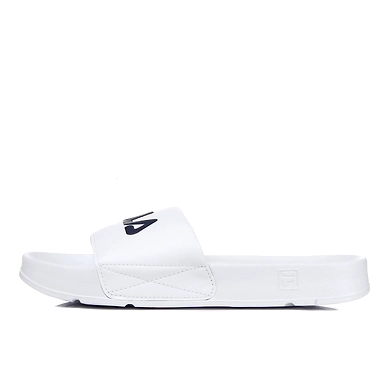 FILA Drifter White Womens Slippers (IN-80673)-4.5-White-1