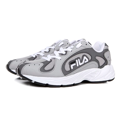 FILA Elixir 98 Gray Womens Sneakers (IN-62493)-3.5-Grey-2