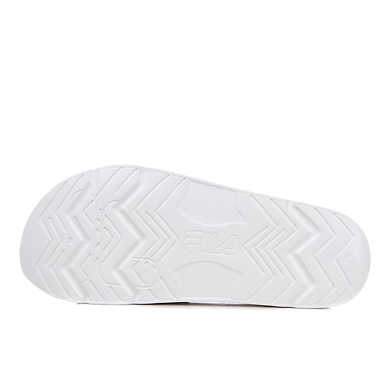 FILA F Slide White Womens Slippers (IN-41166)-White-2.5-2