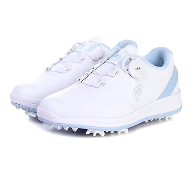 FILA Fairway 2 Boa 19 White Womens Golf Shoes (IN-40726)-3.5-White-2