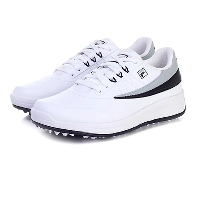 FILA Field OG SPL White Womens Golf Shoes (IN-68514)-6.5-White-2