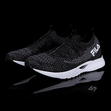 FILA FILARGB FIT 030303 Black Womens Sneakers (IN-83786)-2.5-Black-2