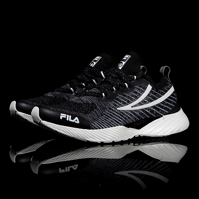 FILA FILARGB FLEX 070707 Black Womens Sneakers (IN-85042)-4.5-Black-2