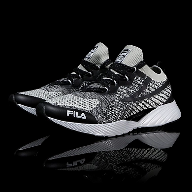 FILA FILARGB FLEX 595959 Black Womens Sneakers (IN-72737)-3-Black-2