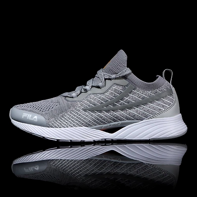 FILA FILARGB FLEX BEBDBD Gray Womens Sneakers (IN-22068)-IN-22068-4