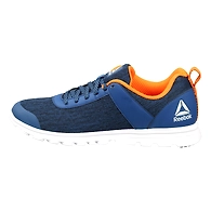 MEN'S REEBOK PRO XTREME RUN LP SHOES-6-BLACK/ BUNKER BLUE