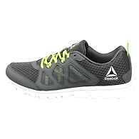 MEN'S REEBOK RUN AFFECT XTREME SHOES-7-TRUE GREY/NEON LIME