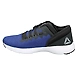 MEN'S REEBOK ASTRORIDE WALK LP SHOES-GRAVEL/ACID BLUE-9-1-sm