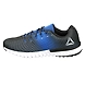 MEN'S REEBOK ELITE RUNNER LP SHOES-GRAVEL/AWESOME BLUE-9-1-sm