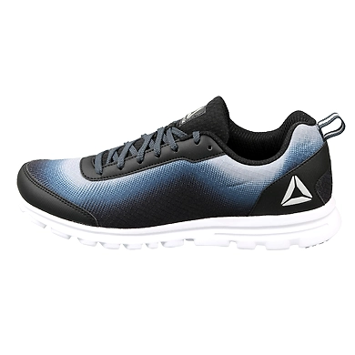 MEN'S REEBOK RUNNING DUO LP SHOES-7-BLK/SMOKY INDIGO/ASTEROID-1