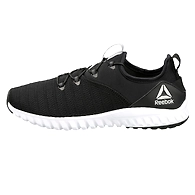 MEN'S REEBOK ENTHRAL RUNNER LP SHOES-6-BLACK/COOL SHADOW