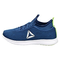MEN'S REEBOK PRO RUNNER SHOES-8-BUNKER BLUE/NEON LIME