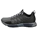 MEN'S REEBOK RUNNING FUSION FLEXWEAVE CAGE SHOES-BLACK/TRUE GREY-9-1-sm
