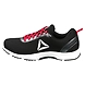 MEN'S REEBOK DART RUNNER LP SHOES-7-BLACK/RED RUSH-1-sm