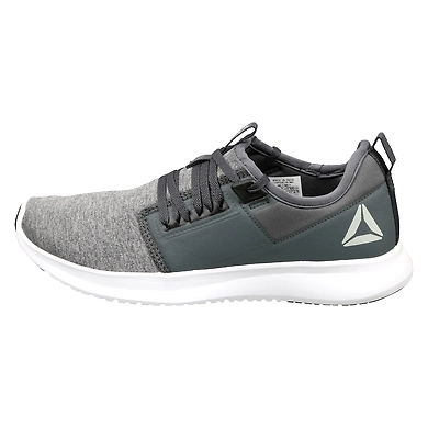 MEN'S REEBOK PLUS LITE RUNNER LP SHOES-BLACK/ POWDER GREY-6-1