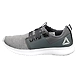 MEN'S REEBOK PLUS LITE RUNNER LP SHOES-BLACK/ POWDER GREY-10-1-sm