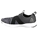MEN'S REEBOK WALKING TREAD LEAP SLIP-ONS-BLACK/TRUE GREY-7-1-sm